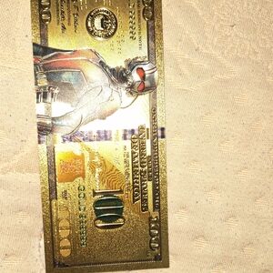 Golden Superhero Art Print